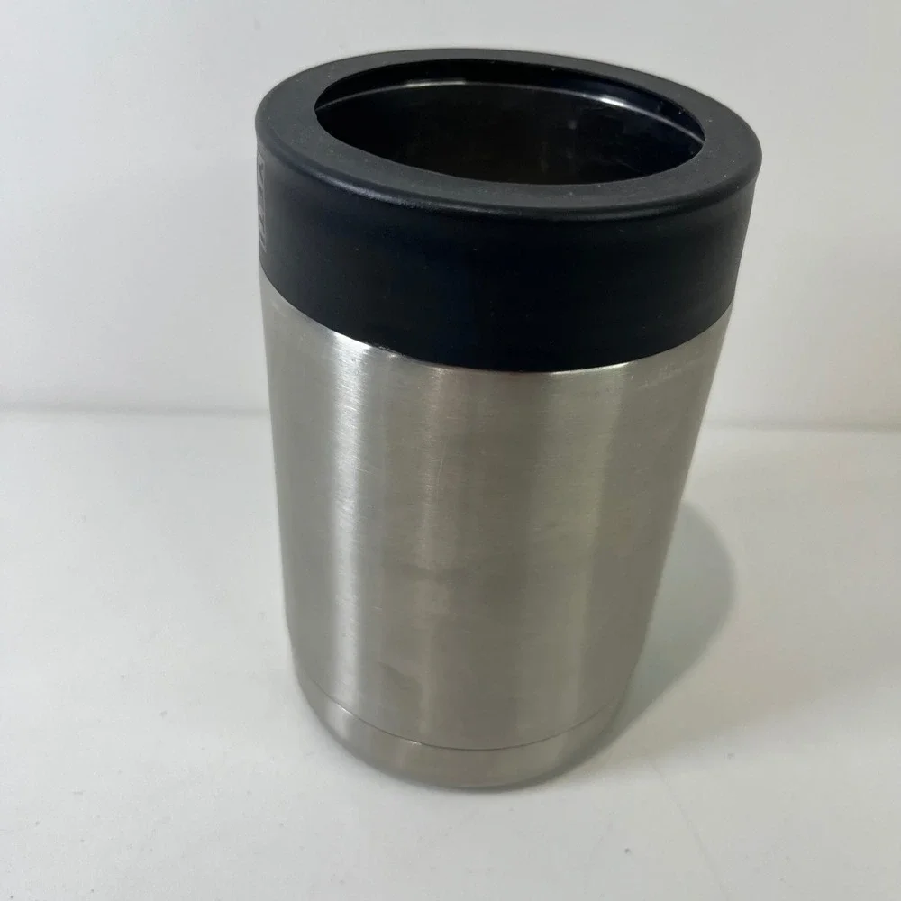 YETI Rambler Colster Can Insulator Stainless Steel 12oz Koozie Beer Soda Outdoor